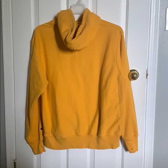 Yellow Champion Hoodie - Picture 2 of 3